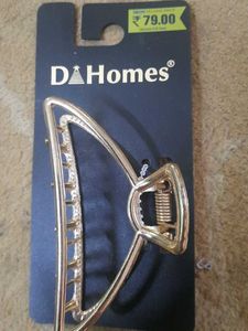 Gold Hair Claw Clip