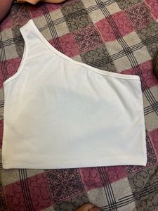 Urbanic One Shoulder Crop Top