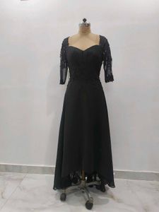 Elegant Black Lace Dress