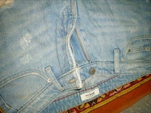 Ripped Light Wash Jeans
