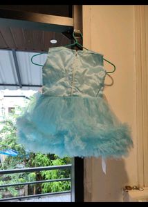 Cute Blue Party Dress