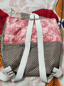 Floral Drawstring Backpack