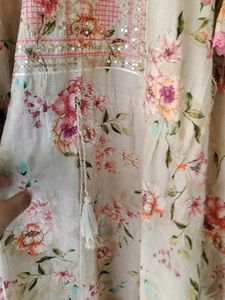 Floral Kaftan Kurta.Never Used.