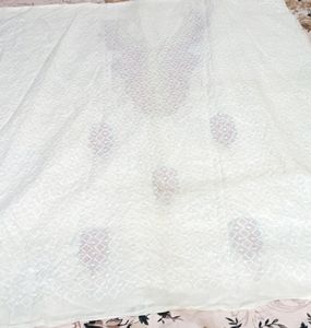 Chikankari Embroidery Dress Material