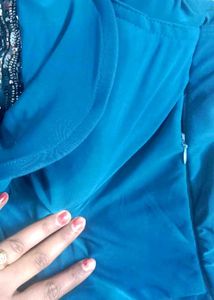 Blue Party Wear Gown