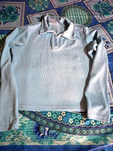 Cute Light Blue Top