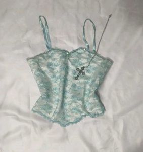 soft paisley floral cami