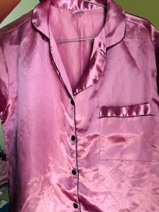 Satin Pajama Set