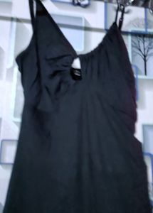 BLACK  MIDI CUT OUT BODYCON DRESS