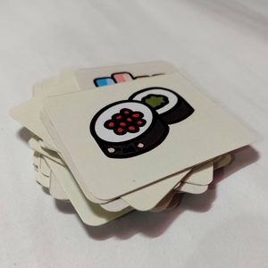 School &amp; Tiffin Items Sticker Pack of 36 Stickers