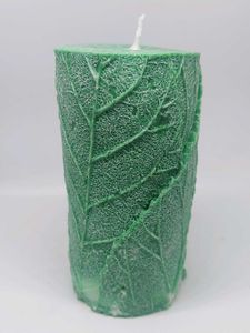 Leaf Embossed Candle