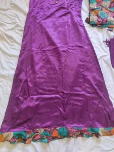 Elegant Purple Kurta Set