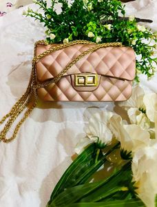 Quilted Jelly Mini Bags ( Golden Pink Version)
