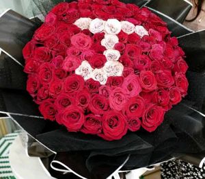 Alphabet ribbon bouquet