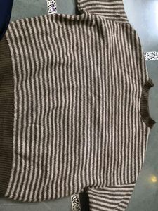 Striped Knit Sweater