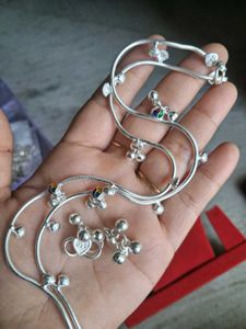 Silver Anklets Collection