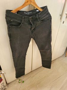 PeperJeans Vapour Chrcoal Black Wid Netplay Shirt