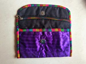 Combo Of Embroidered Ethnic Clutch/Wallet
