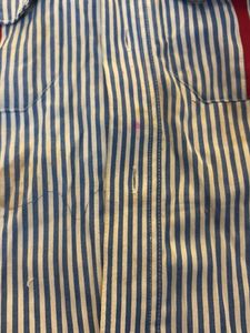 Striped Button-Down Shirt