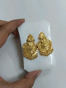 Earrings Shri Hari Gold Plated Jewellery