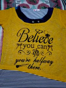 Believe Graphic Top
