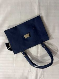 Navy Blue Tote Bag