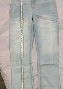 Unisex Denim Jeans Back Pocket Designated