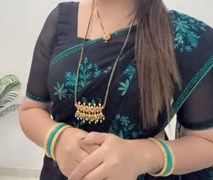 Embroidery Black Saree