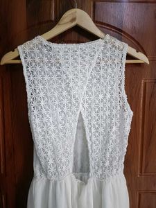 Zara Crochet Mini Dress