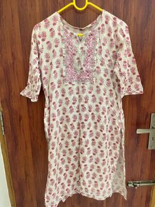 Floral Print Kurta
