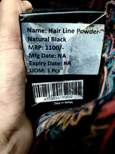 I am selling a nish hairline powder