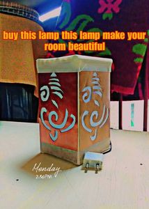 Unique Handcrafted Lamp