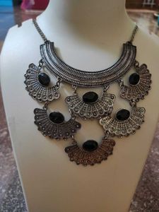 new Statement Necklace oxidised