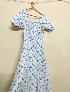 Floral Print Midi Dress