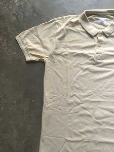 Casual Beige Polo Shirt