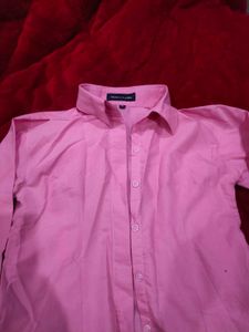 Pink Button-Down Shirt