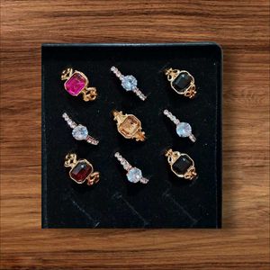 Assorted Gemstone Rings