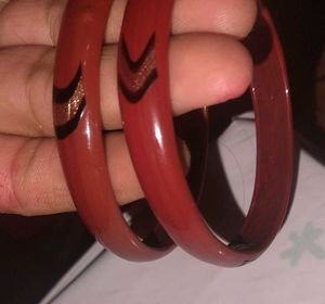 Red &amp; Gold Bangle 2 Set