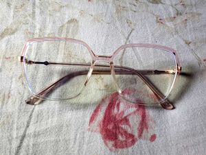 Voyage Glam Transparent Square Eyeglasses