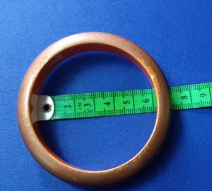 Wooden Bronze Bangle