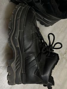 Black Winter Shoes