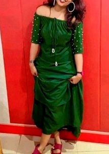 ✅Attractive Off Shoulder Plazo Dress✅