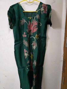 Green Kurta Set