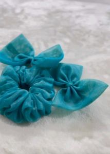 Customised HAIR BOWS AND SCRUNCHIES Good Quality