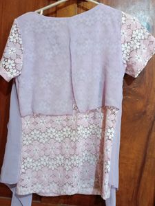 Beautiful Soft Crochet Top .