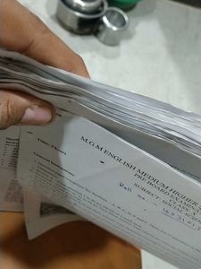 Class X Board Booster papers read description