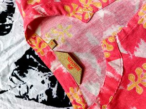 Printed short kurta