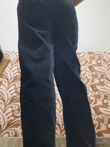 Wide Leg Black Pants