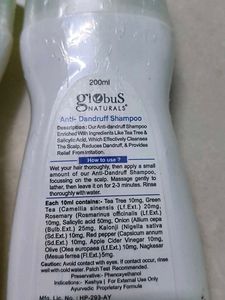 Globus Naturals Anti-Dandruff Shampoo of 2