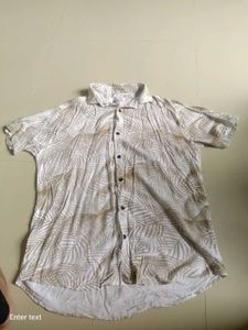 Leaf Print Shirt